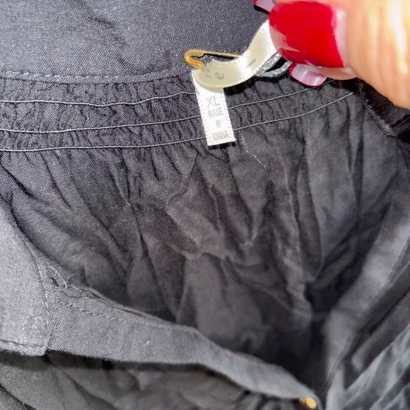 Nine one eight XL black top new nwt - Picture 6 of 7